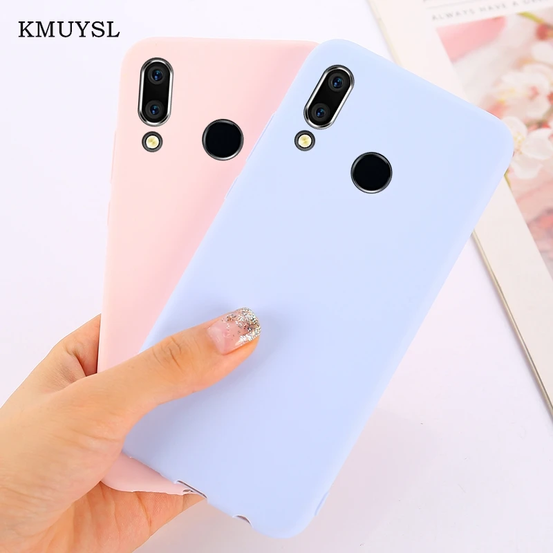 Чехол ярких цветов для Huawei P Smart Y9 Y6 Y7 Pro Prime 2019 P30 P20 Lite Mate 20 20X On Honor 8X 8C 10 7A 7C|Бамперы| |