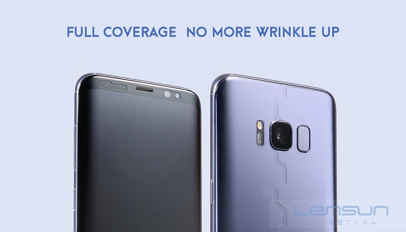 LENSUN Self-восстановить полный охват Защитная пленка для samsung Galaxy Note 8 Экран протектор