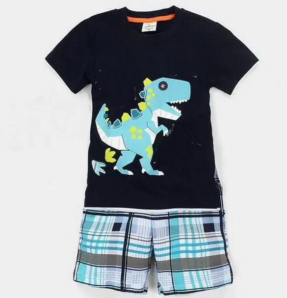 style 12 Хлопковая одежда для детей ростом от 90-130 см детские пижамы с мультяшным принтом для мальчиков и девочек, летние шорты с длинным рукавом детская одежда для сна, пижамы для малышей, одежда для сна, ночное белье, домашняя одежда - Цвет: style 12