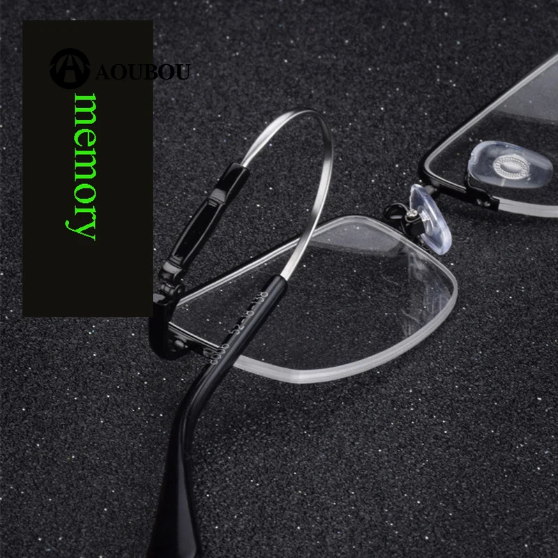 -100/-600 близоруких близорукости очки готовой продукции Для мужчин полукадра