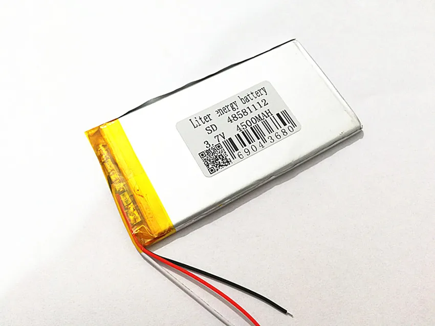 

3 line 3.7V,4500mAH,4858112 PLIB ( polymer lithium ion battery ) Li-ion battery for tablet pc,GPS,mp3,mp4,cell phone,speaker