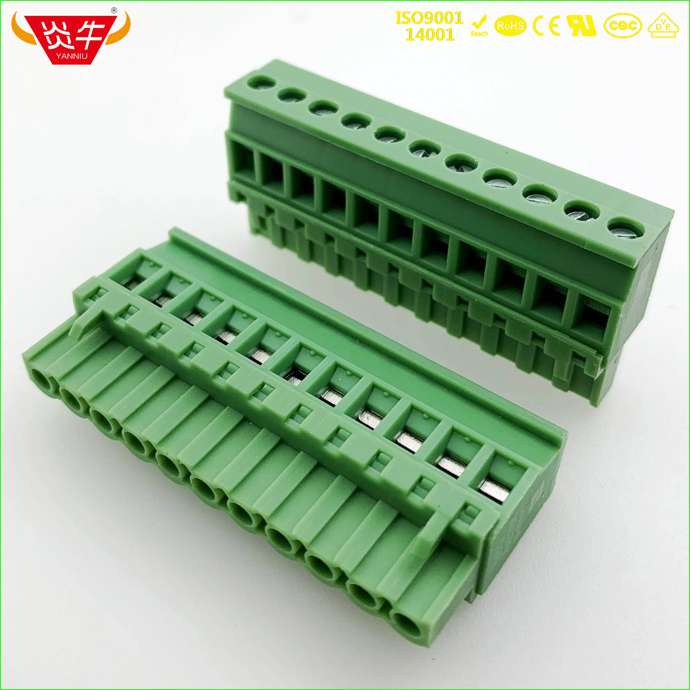 KF2EDGKA 5.08 11P 2EDGKA 5 08 мм 11PIN PCB разъем подключаемый винт через отверстие клеммные блоки