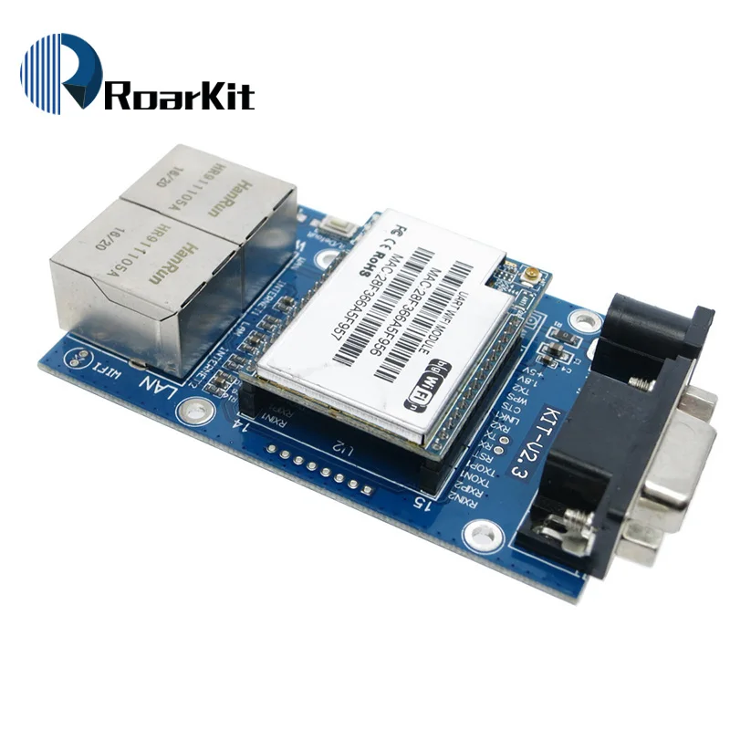 1 шт. HLK RM04 Uart WIFI модуль последовательные порты MCU SCM + wifi тестовая плата|wifi module|module