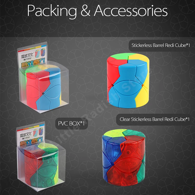 

Moyu Cubing Classroom Barrel Redi Cube Puzzle Magic Cube Cylinder Cubo Magico Neo Strange-shape Cube