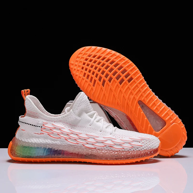 Humtto летние мужские кроссовки для бега уличные дышащие мягкие Мужская