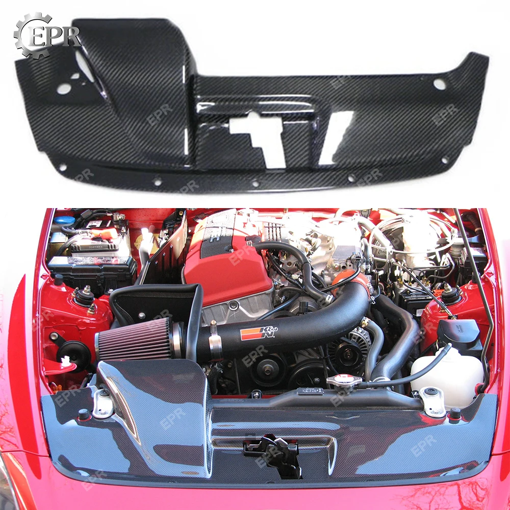 Для HONDA S2000(2001-2005) карбоновое охлаждение Slam панель Корпус Комплект тюнинг часть Tirm гонки для S2000 охлаждение крышка из углеродного волокна