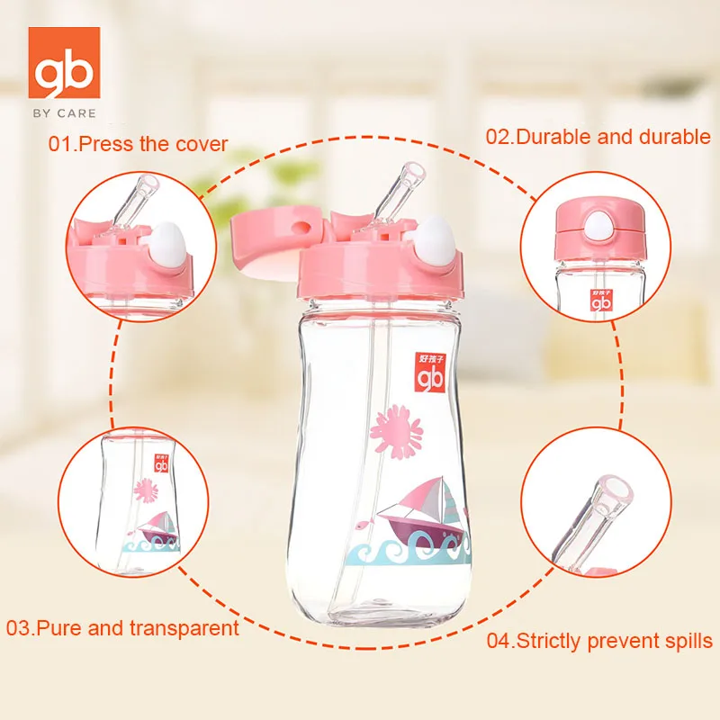 Детский ходунок Goodbaby Детская Tritan с мультипликационным принтом в виде бутылки