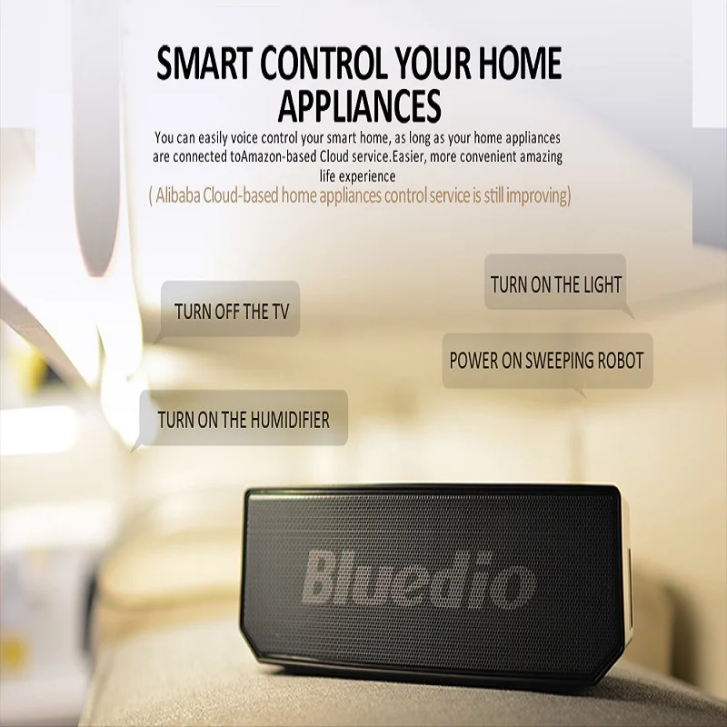 Bluedio BS 6 Портативный беспроводной Bluetooth динамик с поддержкой голосового
