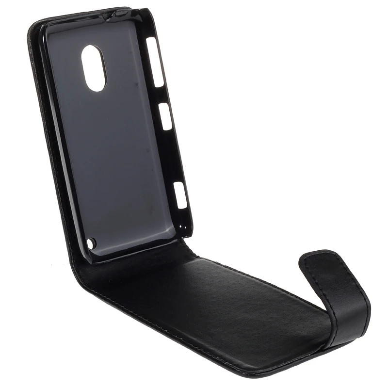 Высококачественный пластиковый чехол из искусственной кожи для Nokia Lumia 620 |