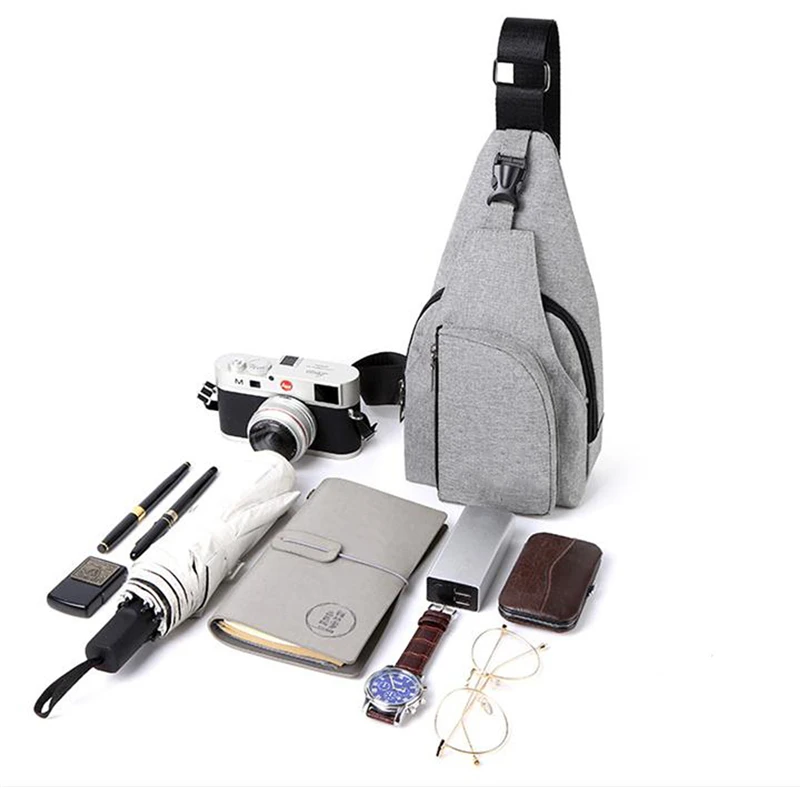 

Mens Sling Bags Small Chest Pack Travel Bust Bags Messenger Shoulder Bag
