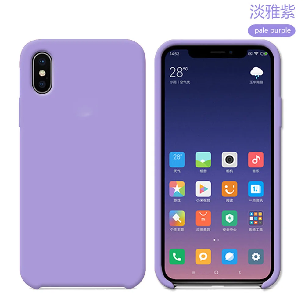 ДЛЯ Vivo NEX S задняя крышка чехол для Vivo NEX мягкий силиконовый телефон для X23 Половина защитный чехол ультра тонкий матовый аксессуары - Цвет: Фиолетовый