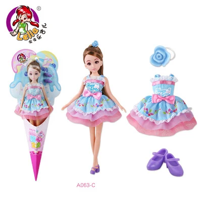 1 шт. kawaii Lelia куклы модные куклы для девочек игрушки шарниры могут быть согнуты милый подарок коробка игрушка для девочек Дети подарки на день рождения - Цвет: C