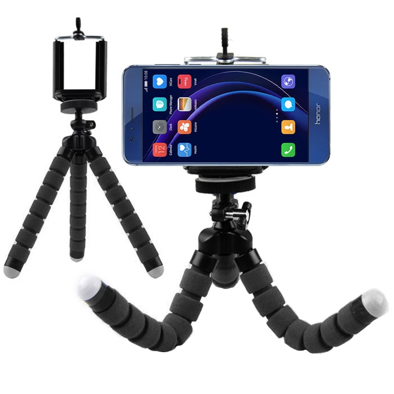 Гибкий штатив осьминог держатель для телефона подставка Huawei P30 GR5 P8 Lite 2017 Enjoy 6S 6 Mate
