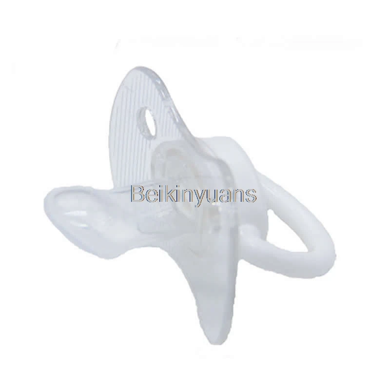 

Infant Silicone Baby Pacifier Nipple Baby Pacifiers Dummy Newborn Soother Toddler Holder Pacifiers White Pink Nipple Soother