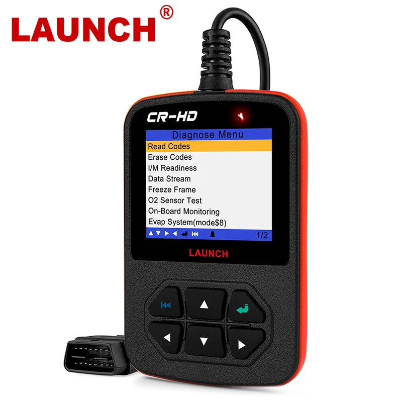 Сканер Launch CR HD для тяжелых условий эксплуатации диагностический сканер OBD 2