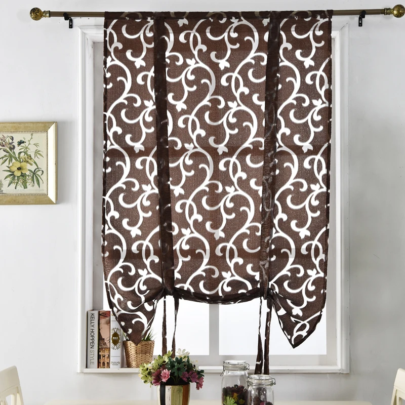 Кухонные Короткие шторы NAPEARL оконные римские жаккардовые роскошные декоративные