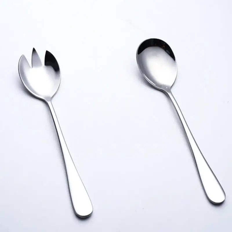 Новые горячие продажи 2 шт вилки и ложки из нержавеющей стали столовые приборы