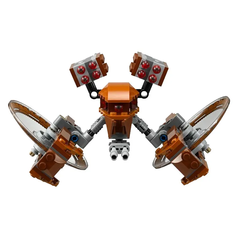 10370 Hailfire class Droid Tank Wars модель строительных блоков совместимая с 75085 игрушками для