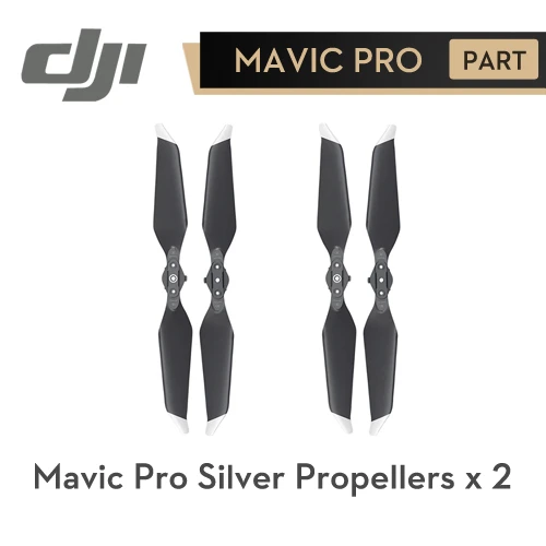 silver 2 pieces DJI Мавик Pro Platinum 8331 пропеллер низкая-Шум Quick-Release винты для Mavic Pro оригинальные аксессуары 1 пара - Цвет: silver 2 pieces