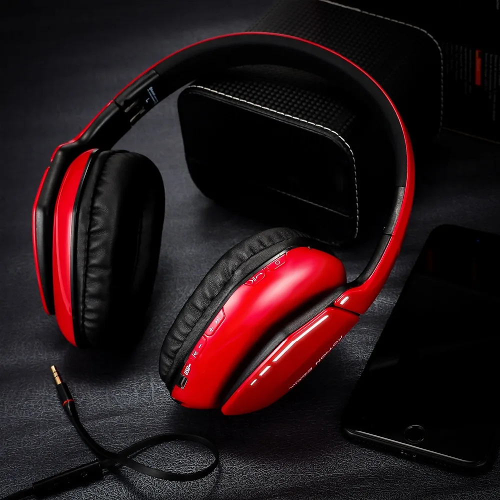 B3505 беспроводные Bluetooth 4. 1 Стерео Игровые наушники геймерская гарнитура с микрофоном HiFi музыкальный шлем для iphone игры