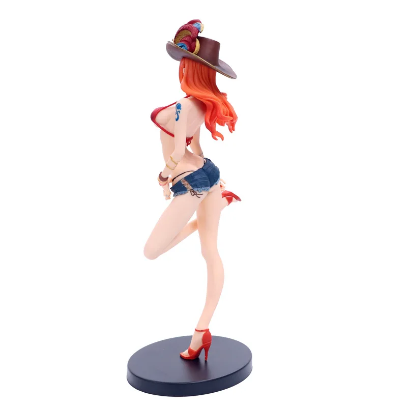 Экшн фигурки аниме One Piece Sexy экшн фигурка нами Toy 27 см Cosplay пиратские строительные