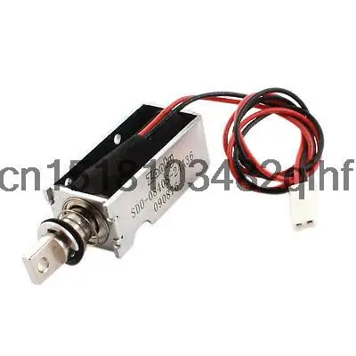 

DC 24V 700g Force 3mm Stroke Linear Push Pull Type Solenoid Electromagnet