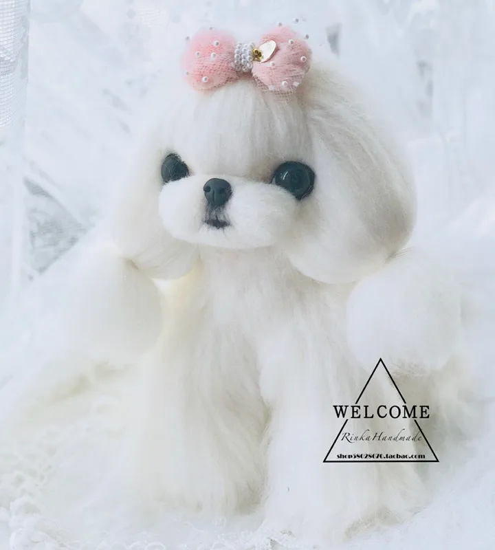 Новый головной убор для домашних животных ручной работы собака цветок тедди