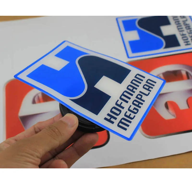 Полноцветная наклейка на заказ самоклеящаяся Водонепроницаемая с логотипом