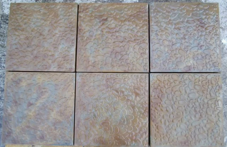 Форма из твердого АБС-пластика для садовой тротуарной плитки бетонная