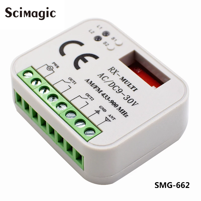 2 шт многочастотный приемник 300-868 МГц для Hormann HS1 HS2 HS4 HSE2 HSM2 HSM4 гаражные ворота 868 МГц пульт дистанционного управления