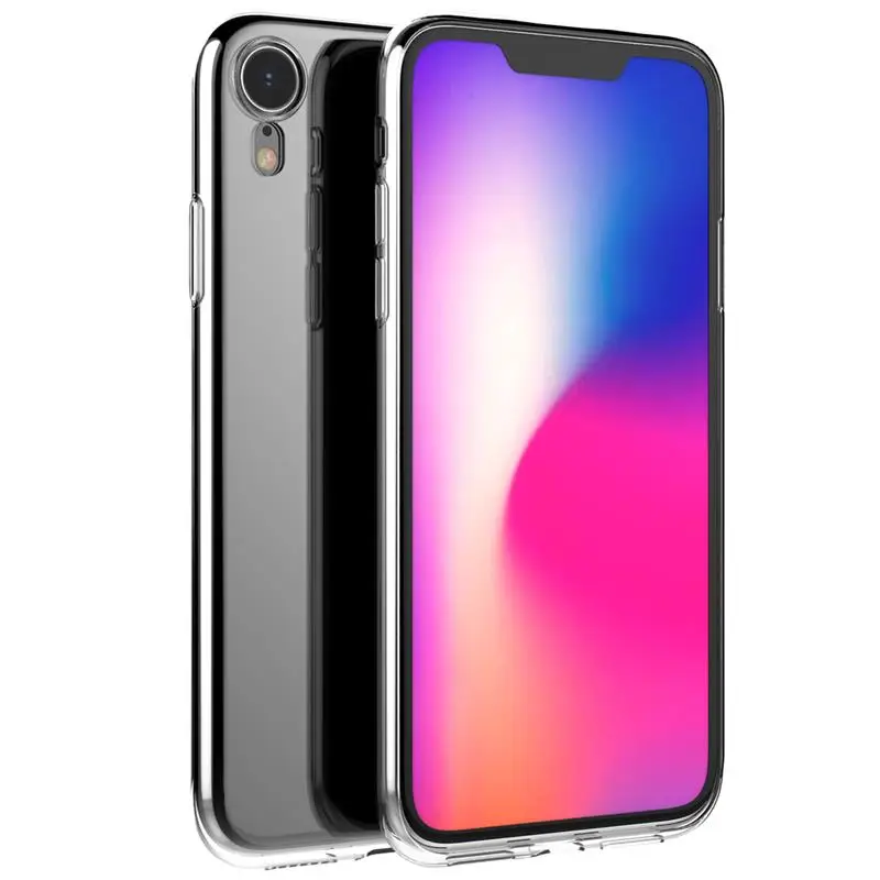 Чехол для iPhone XR прозрачный мягкий чехол из ТПУ телефона защитный X R XS MAX 5s 5 6 7 8 Plus