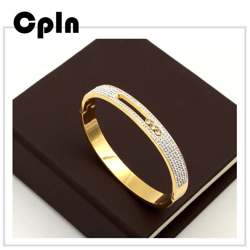 Cpln 2019 новый тренд модные титановые стальные браслеты для женщин и мужчин съемные