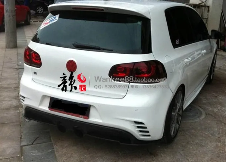 Задний спойлер для Volkswagen Golf 6 GTI R20 RZ|spoiler for golf|spoiler rearspoiler lip |