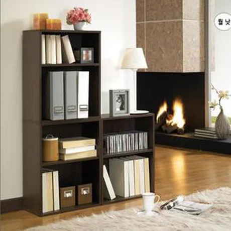 Книжный шкаф для гостиной мебель дома книжная полка деревянный хранения витрина