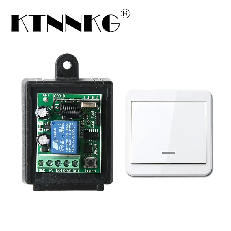 Конфиденциальности дизайн 1 канал 433 МГц беспроводной пульт дистанционного