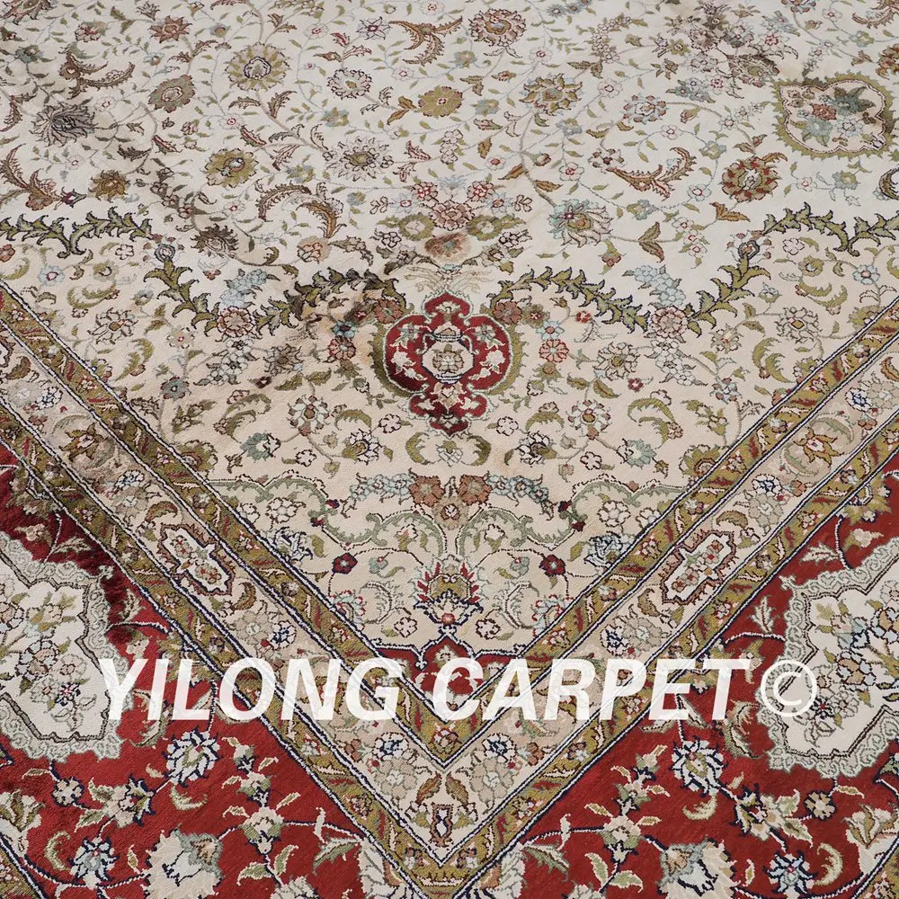Yilong 10 'x 14' классический турецкий стиль 100% ручной работы высококачественные