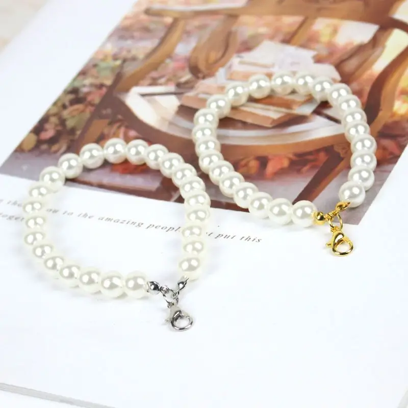 

DIY Pearl Keychain Car Handbag Pendant Connector Hanger Hook Jewelry Findings