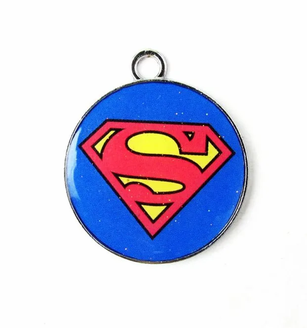 Оптовая продажа Бесплатная доставка 20 шт. круглые металлические подвески с