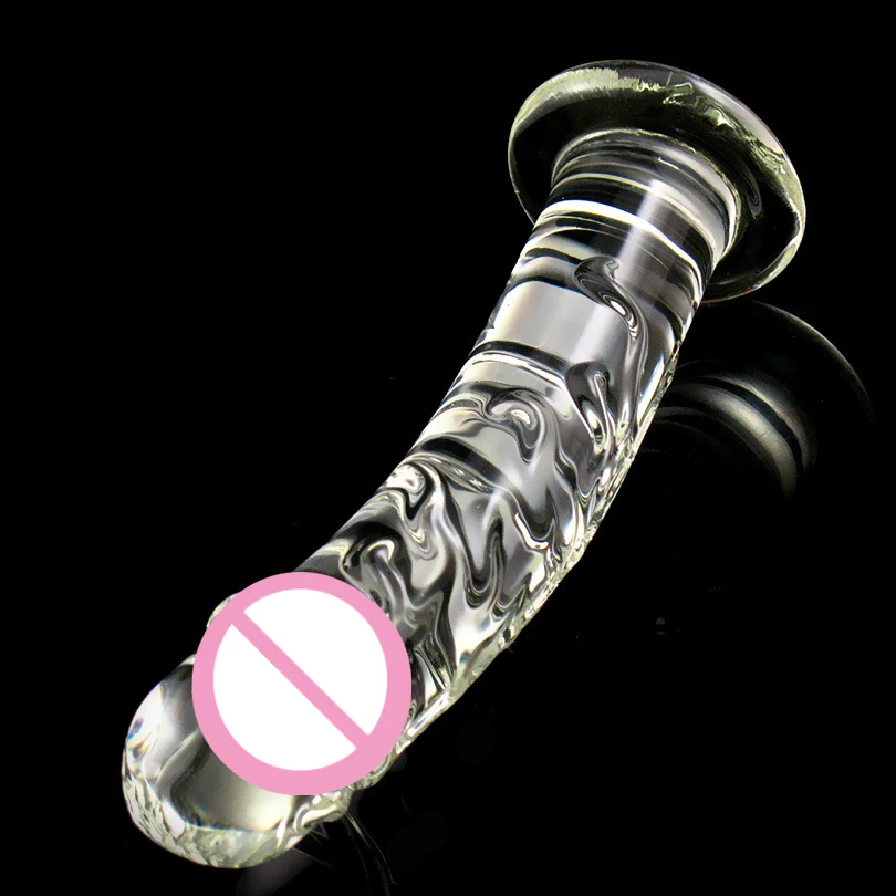 210*45 мм стеклянный Хрустальный конский дилдо фаллоимитатор Мужской