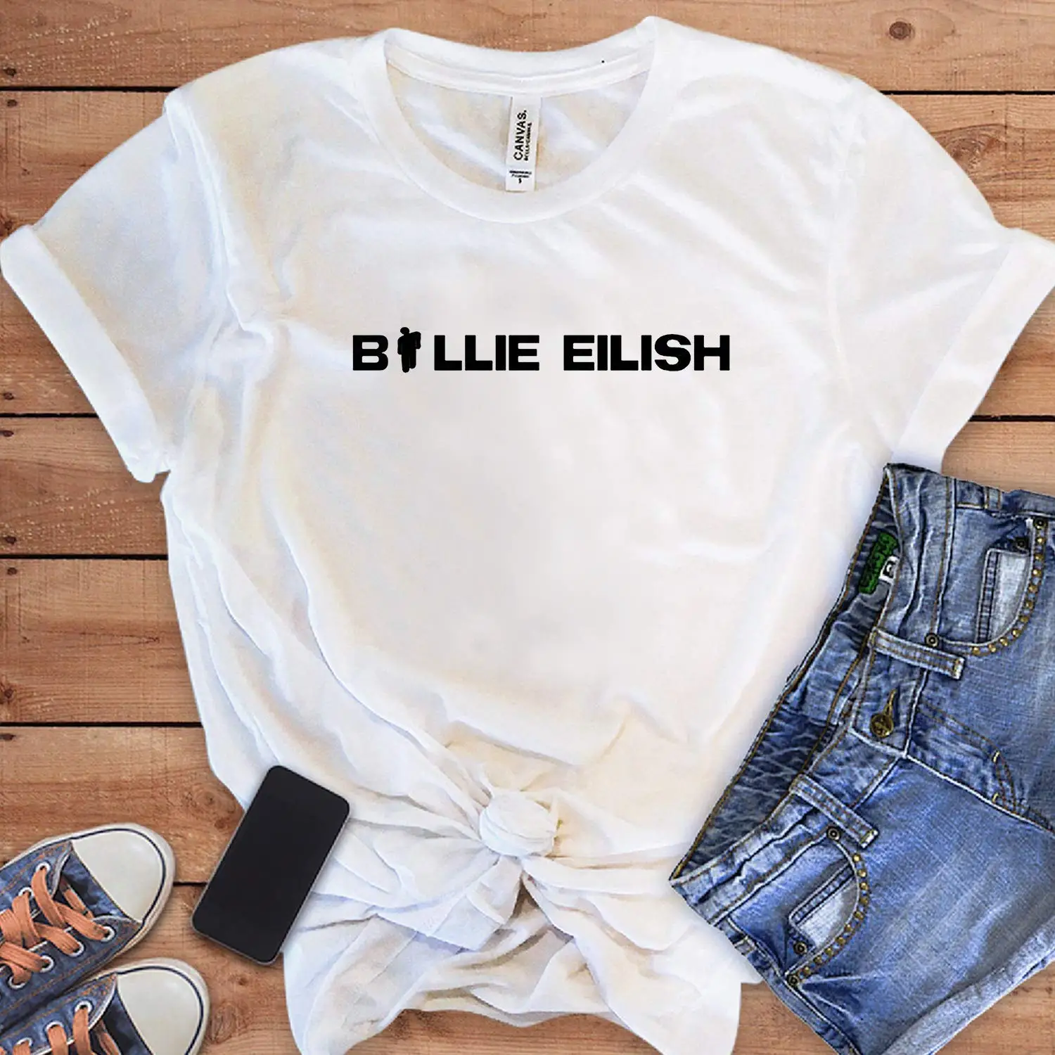 Billie Eilish логотип Футболка Толстовка с длинным рукавом Толстовка мужская футболка Топы короткий рукав хлопок фитнес-футболки