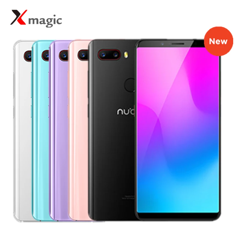 Nubia Z18 Mini 6 ГБ 128 Snapdragon 660 AIE Восьмиядерный мобильный телефон 5 7 &quot2160*1080 P передний МП