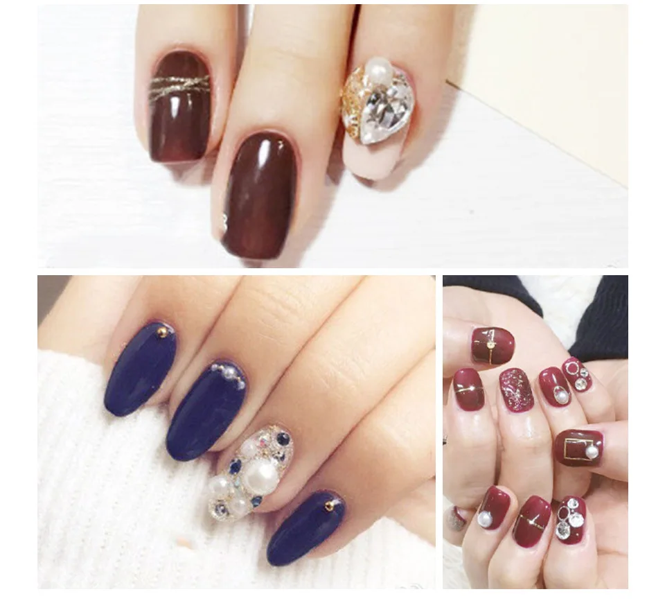 Vrenmol 8 мл супер липкий дизайн ногтей горный хрусталь Клей Маникюр бижутерия для