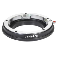 foleto lm lm m43 lens adapter ring for leica m lens to panasonic olympus micro m43 mount camera gf1 gf2 gf3 gh1 gh2 e p1 e pl2