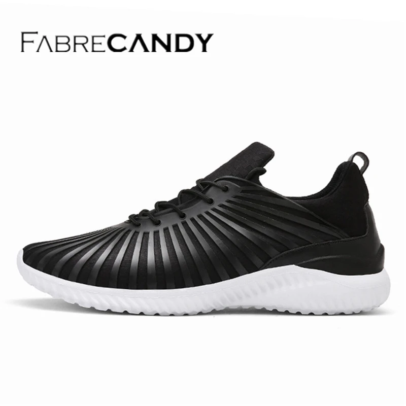 Новинка 2018 летняя дышащая обувь FABRECANDY мужская на плоской подошве модная