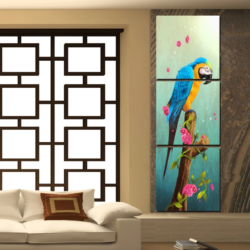 3 шт. декоративная картина для дома синие и золотые макароны декор картинки