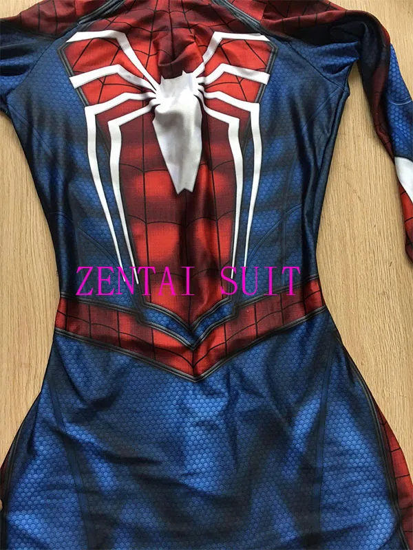Костюм Spidey для косплея ps4 insomniac костюм Человека паука из спандекса взрослых и
