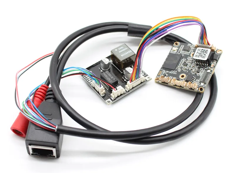 Плата модуля POE мощность по Ethernet 12 В выход IEEE802.3af/at совместимый для безопасности CCTV сети IP камера 8Pin с кабелем poe