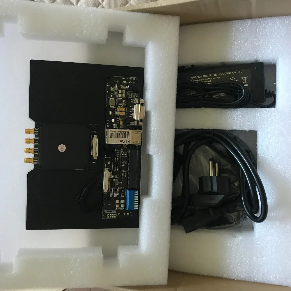 Четырёхканальный модуль считывания rfid impinj 860 960 МГц с макетной платой TCP/IP Ethernet