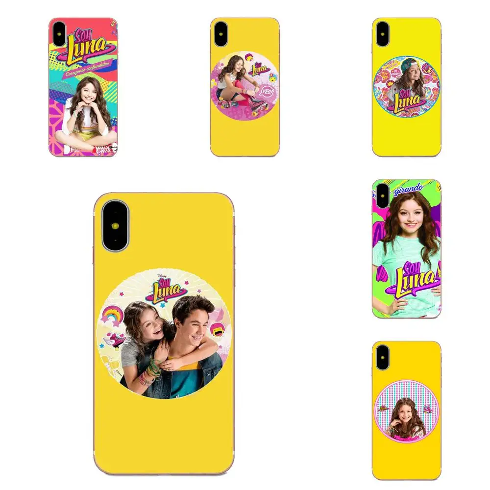 Силиконовый чехол Журнал Soy Luna для Galaxy Alpha Core Note 2 3 4 S2 A10 A20 A20E A30 A40 A50 A60 A70 M10 M20