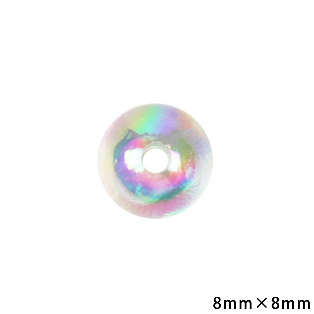 Xugar 100pcs 8mm Round ABS Imitation Pearl Beads Loose For Sewing Craft Scrapbook Decoration DIY Hairbows Garment | Дом и сад